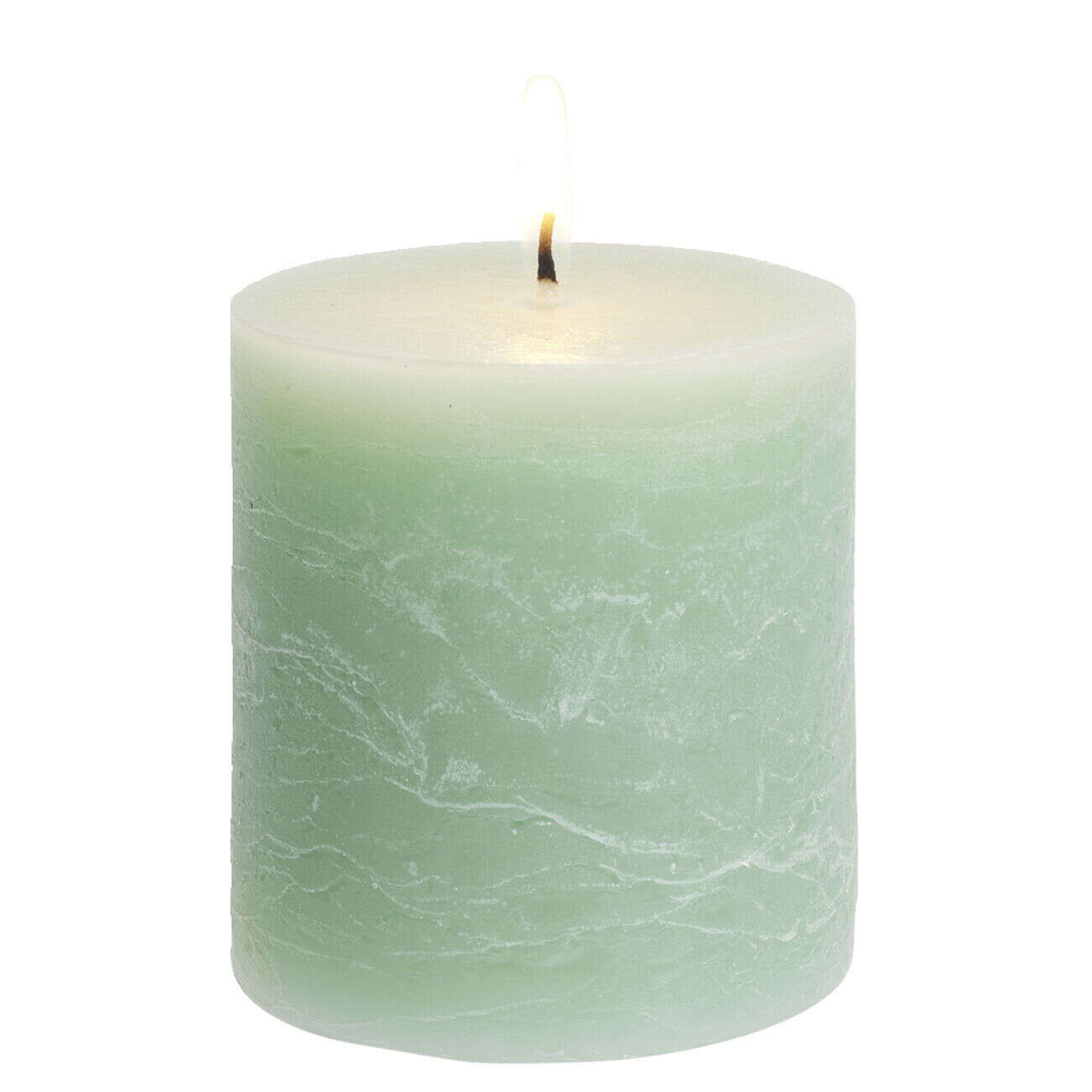 Bougie pillar verte 25H