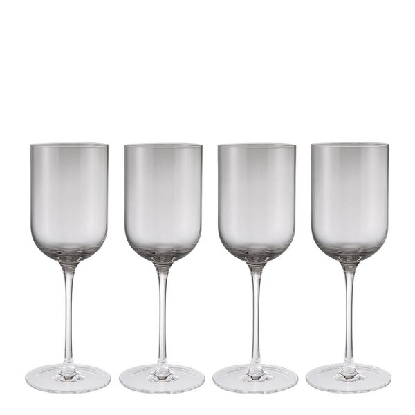 Fuumi hvitvinsglass 31 cl 4 stk smoke