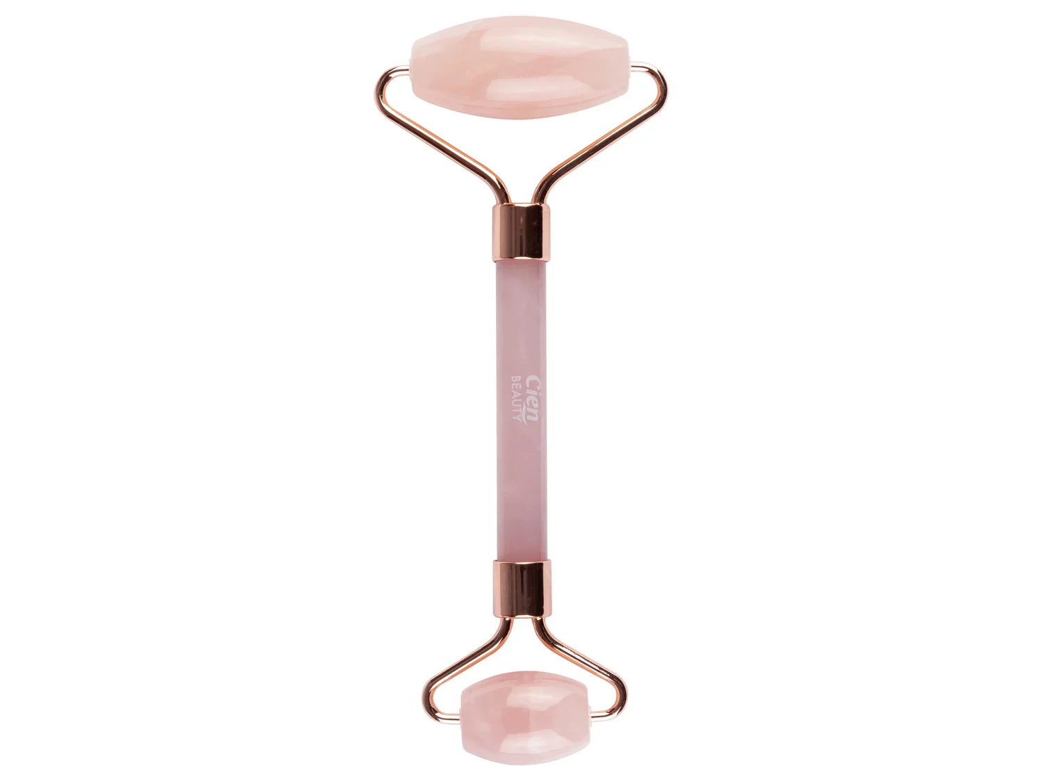 CIEN Beauty Rouleau de quartz pour le visage ou Pierre de massage au quartz