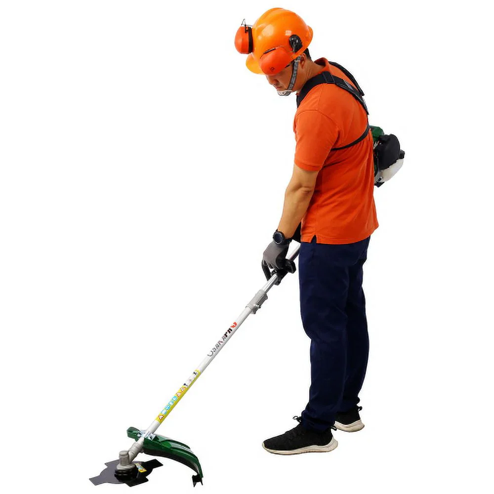 9 in 1 Multi-Functional Trimming Tool, 38CC 4 stroke Garden Tool System with Gas Pole Saw, Hedge Trimmer, Grass Trimmer and Brush Cutter, EPA Compliant