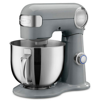Robot pâtissier Precision Master 5,5 pintes à 12 vitesses, gris tourterelle, avec accessoires