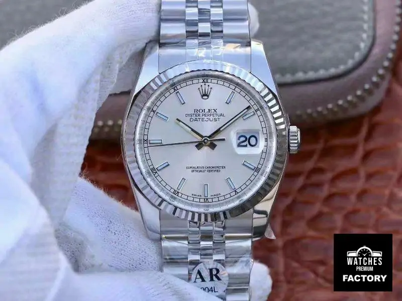 Rolex Datejust 36MM 116234 V2 AR Factory Silver Dial