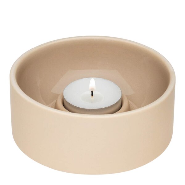 Kirnu lyslykt 11x5 cm beige