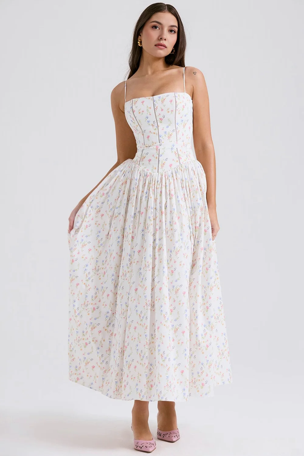 Élodie | Robe Midi Posy