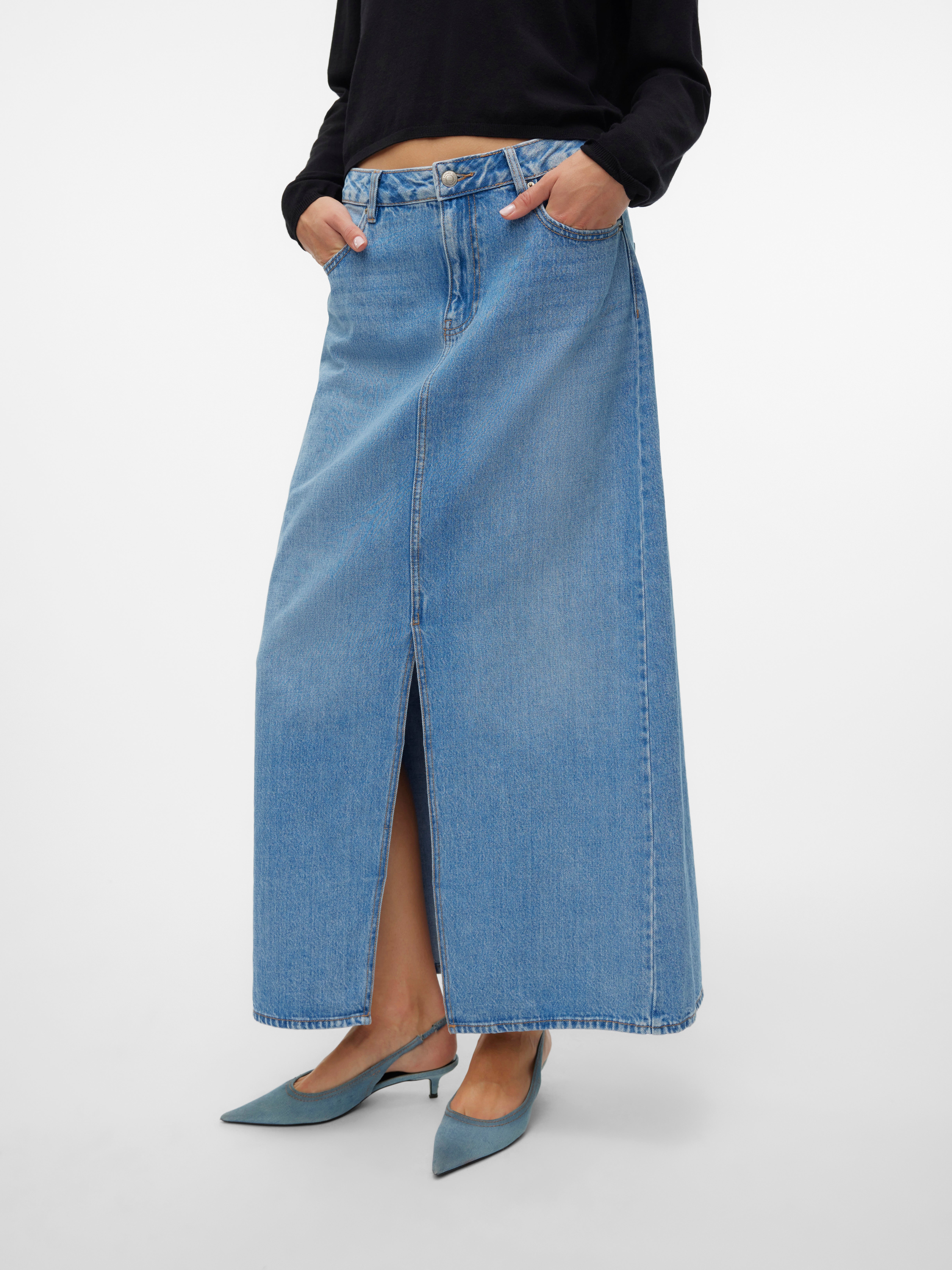 VERO MODA® VMHART High waist Long skirt
