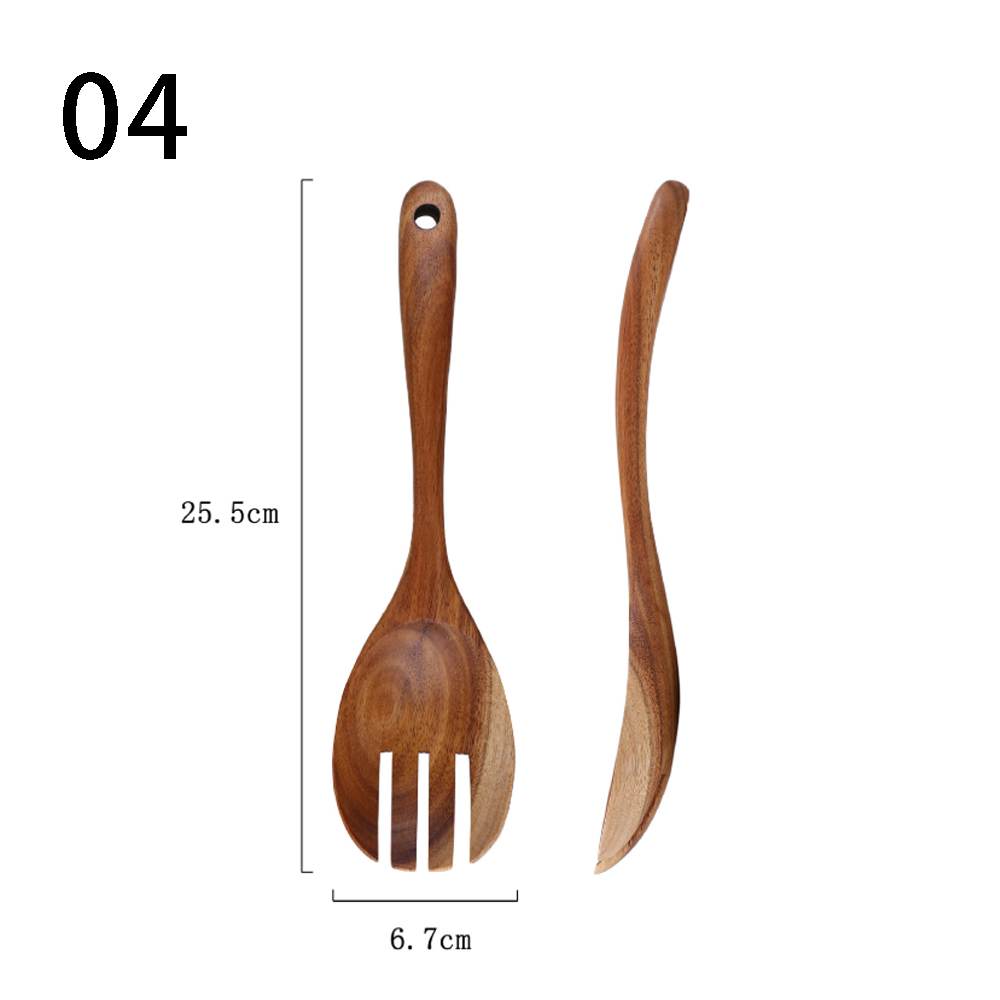 Acaica Wooden Kitchen Utensils for Cooking, Acacia Wooden Bowl Cheese Board Kitchen Utensil Set with Wood Utensils Holder
