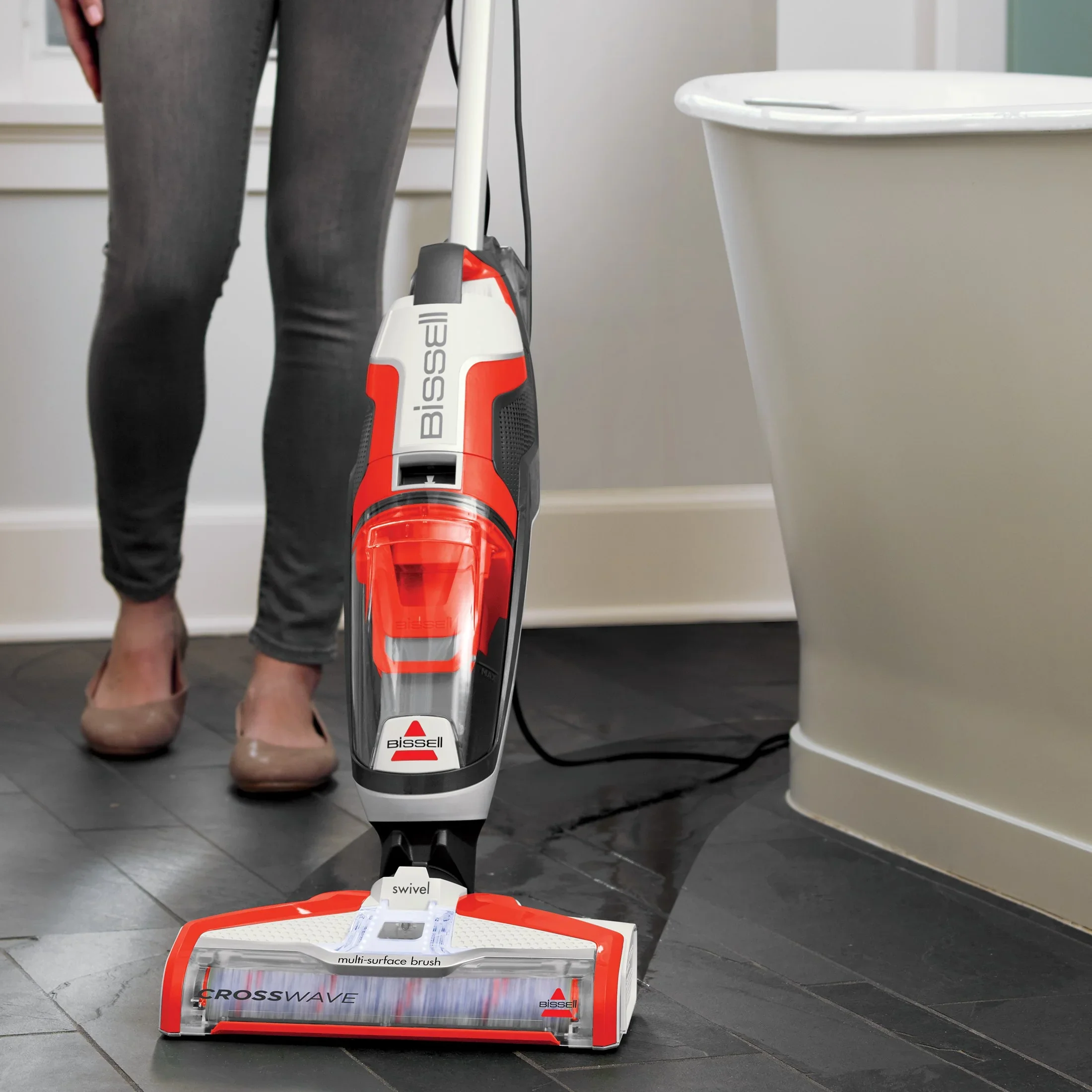 BISSELL CrossWave Hard Floor Cleaner Wet Dry Vacuum 1785M - Refurbished