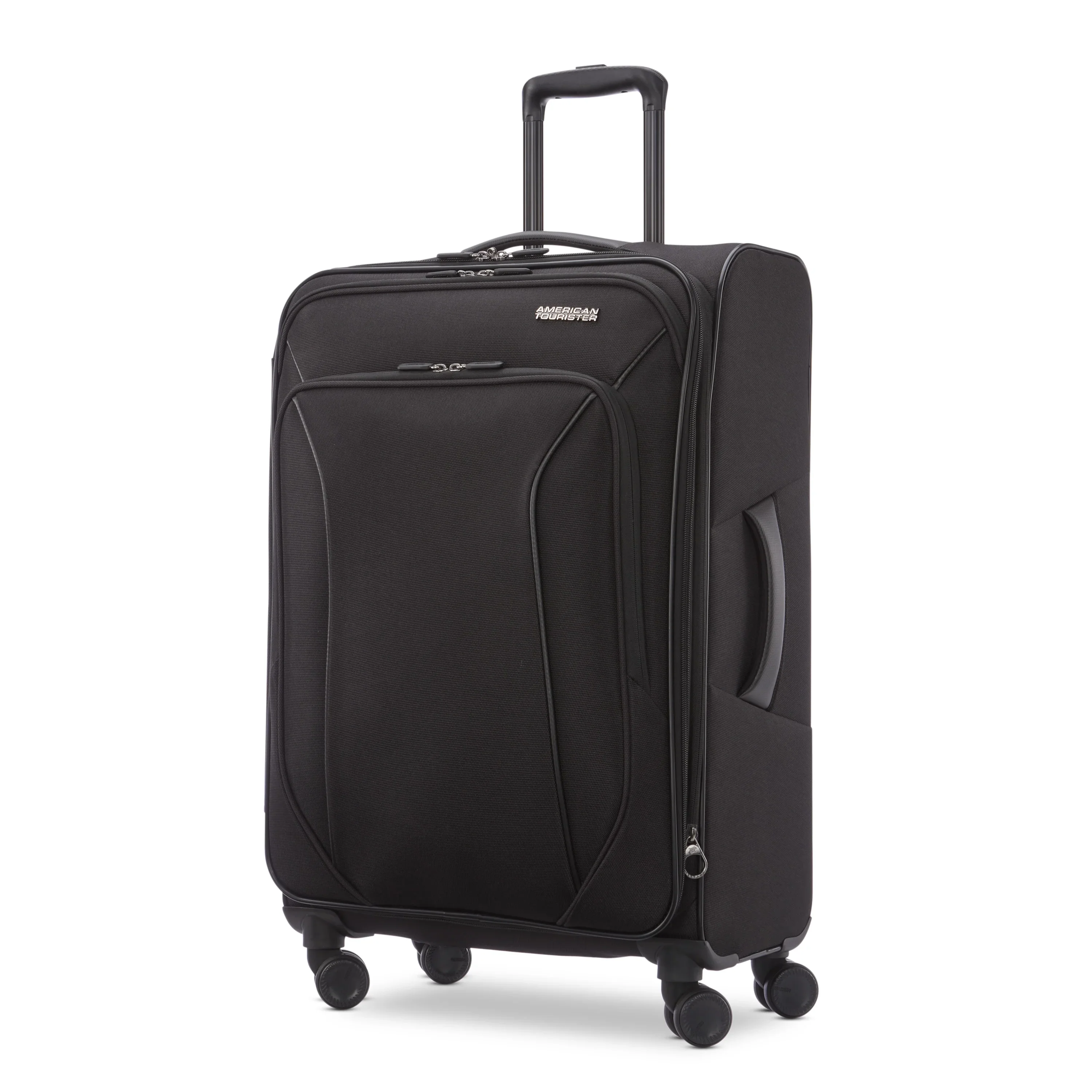 American Tourister X-Lite 3-Piece Luggage Set with Spinner Wheels - Light Grey