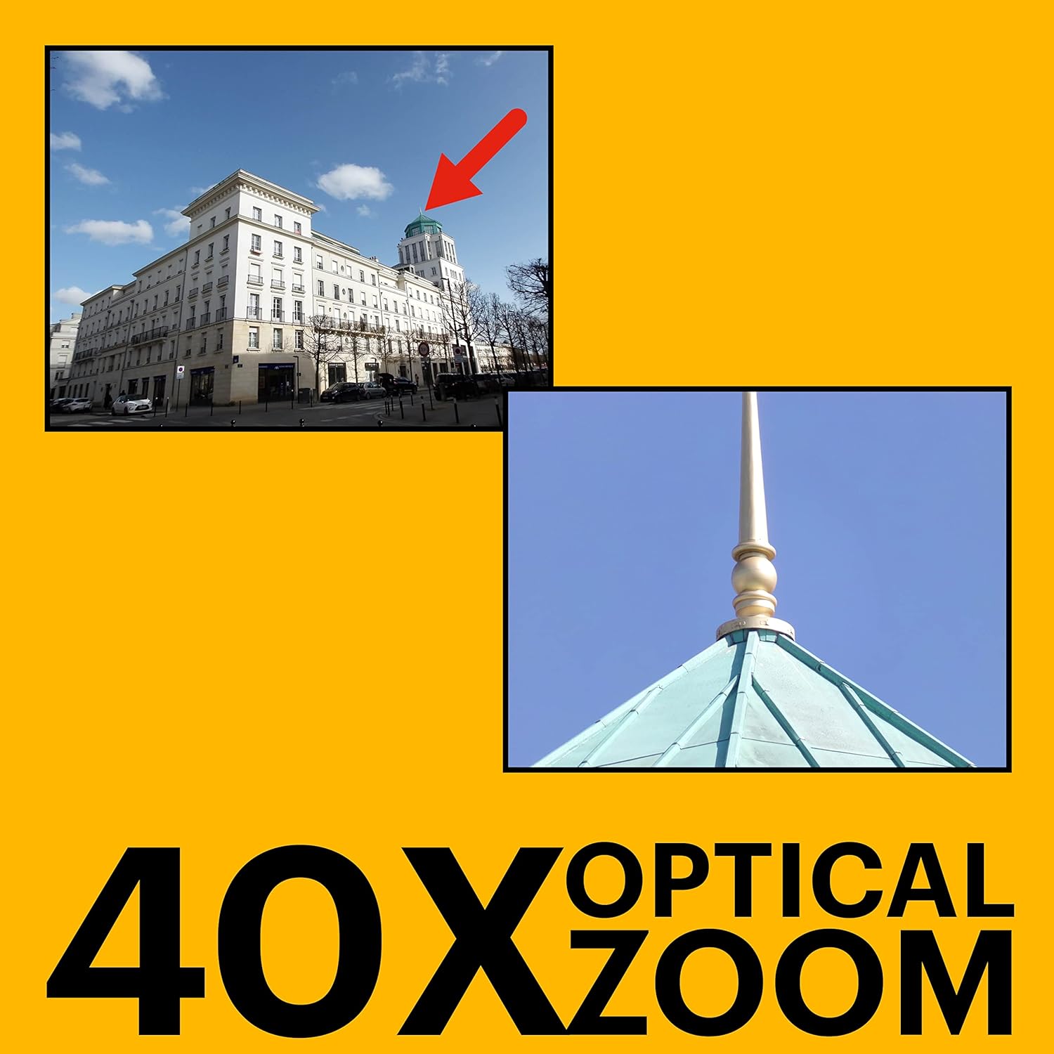Kodak PIXPRO AZ405-BK 20MP Digital Camera  40X Zoom  24mm Wide Angle Lens  Image Stabilization  1080p Full HD Video  3
