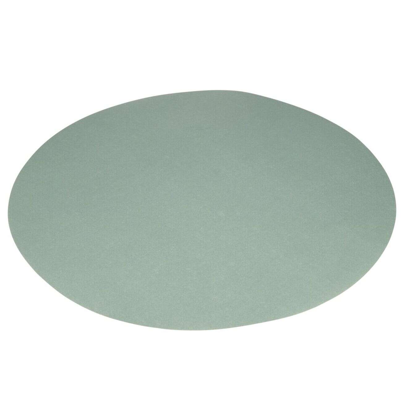Set de table rond x8 en papier uni vert céladon Ø38cm