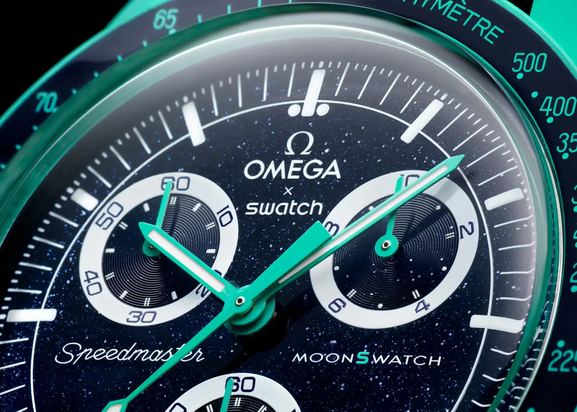 SWATCH x OMEGA 時計 MISSION ON EARTH - POLAR LIGHTS