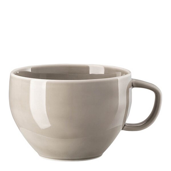 Junto café au lait-kopp 40 cl perlegrå