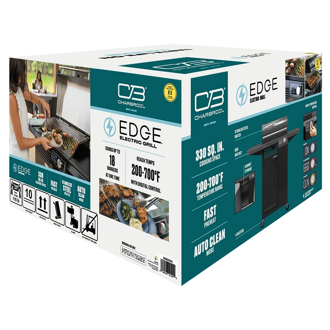 Charbroil Edge Electric Grill in Black