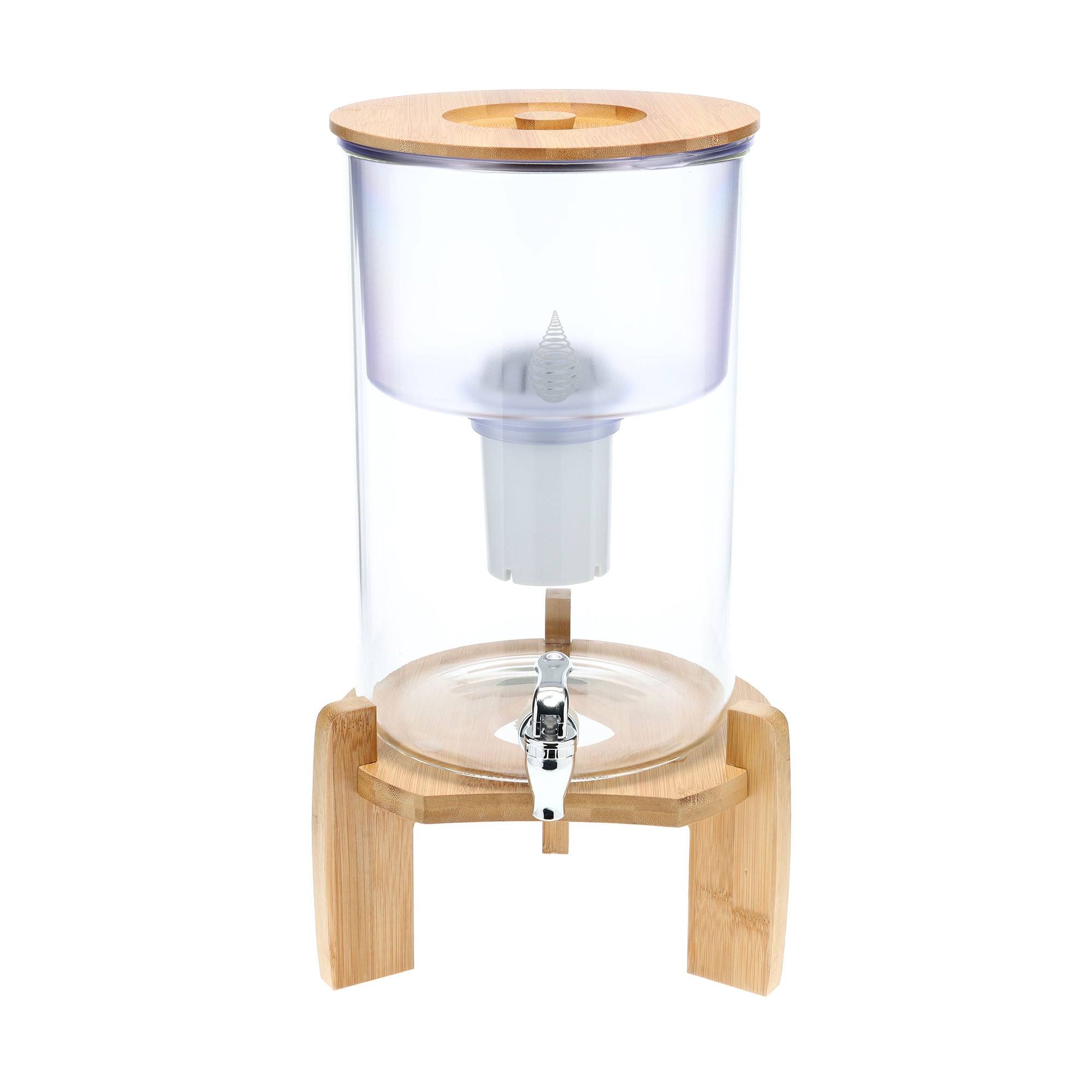 Countertop Alkaline Water Filter PH Recharge Glass | Invigorated Water