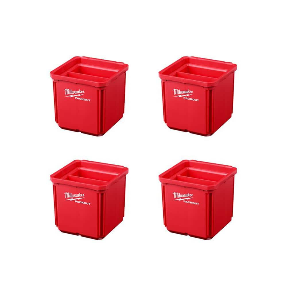 Milwaukee PACKOUT Bin Set (4-Pack)