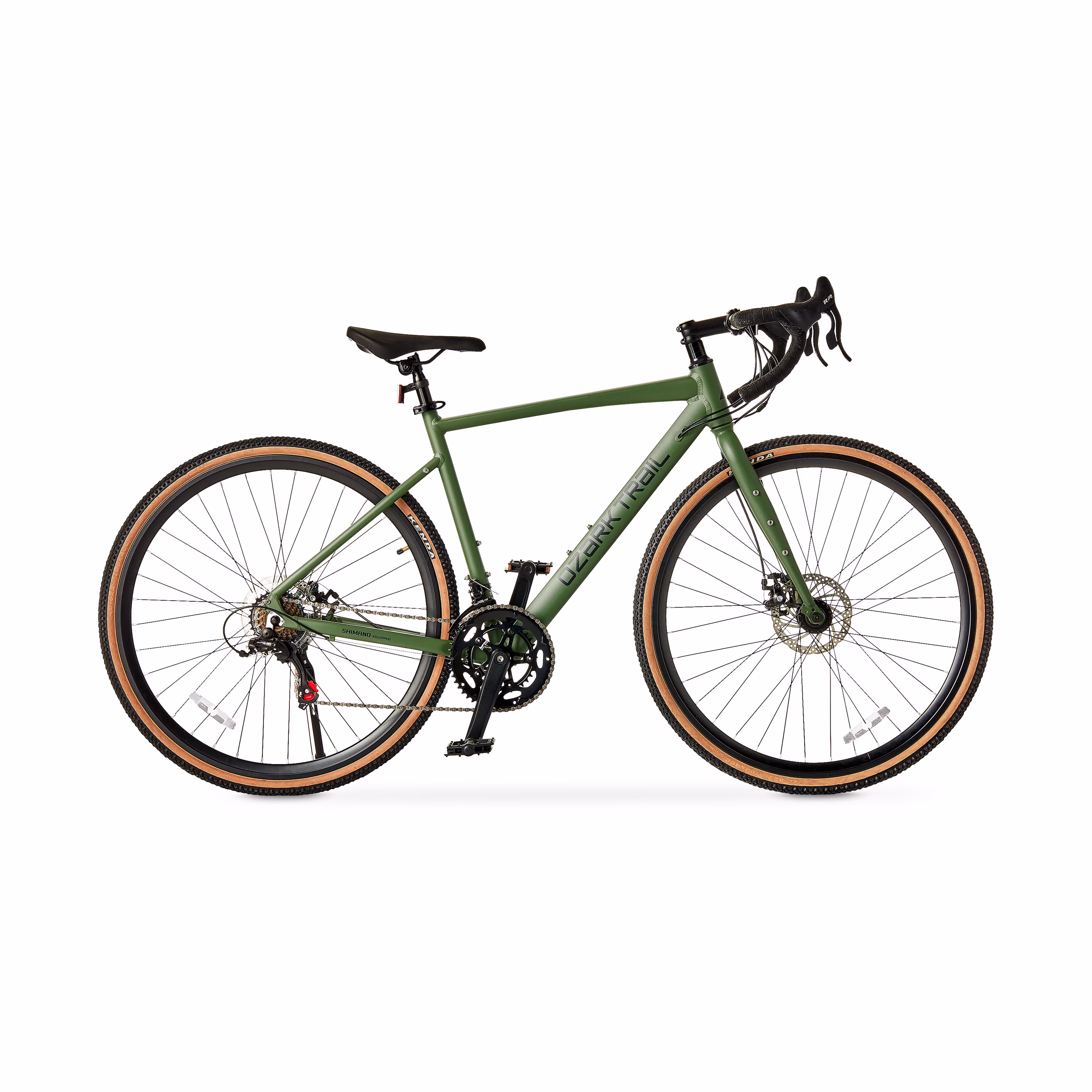 700c G 1 Explorer Drop Bar Gravel Bike, Medium Frame, Fits Riders 5'5" 5'10", Green, Adult(54 cm)