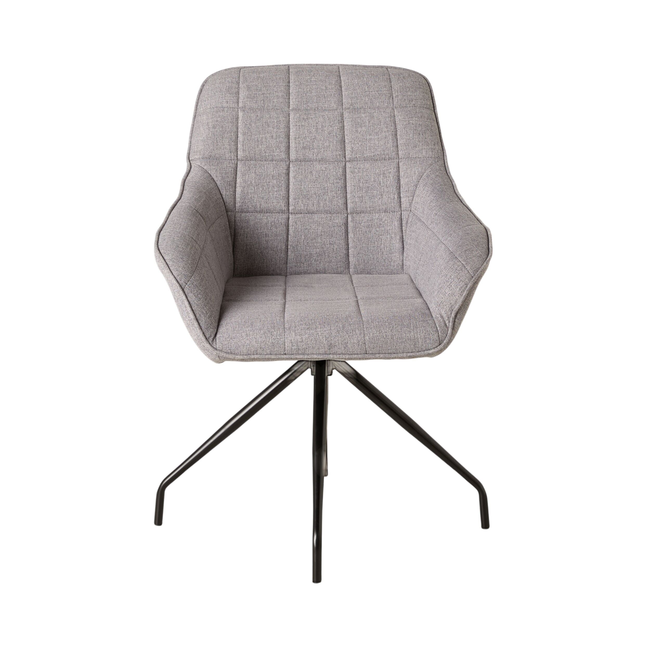 Anders Swivel Desk Chair Grey