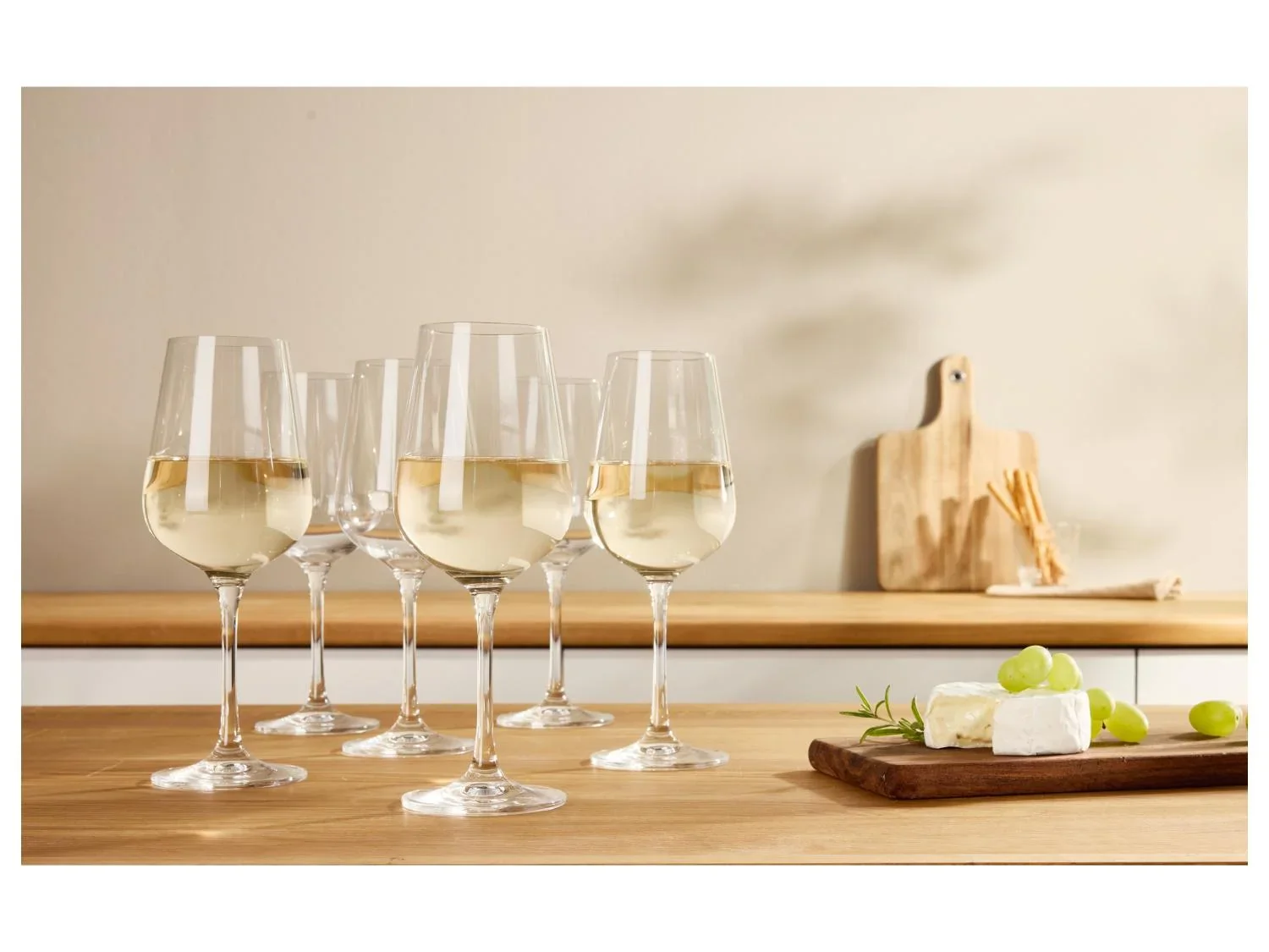 SILVERCREST Lot de 6 verres en cristal