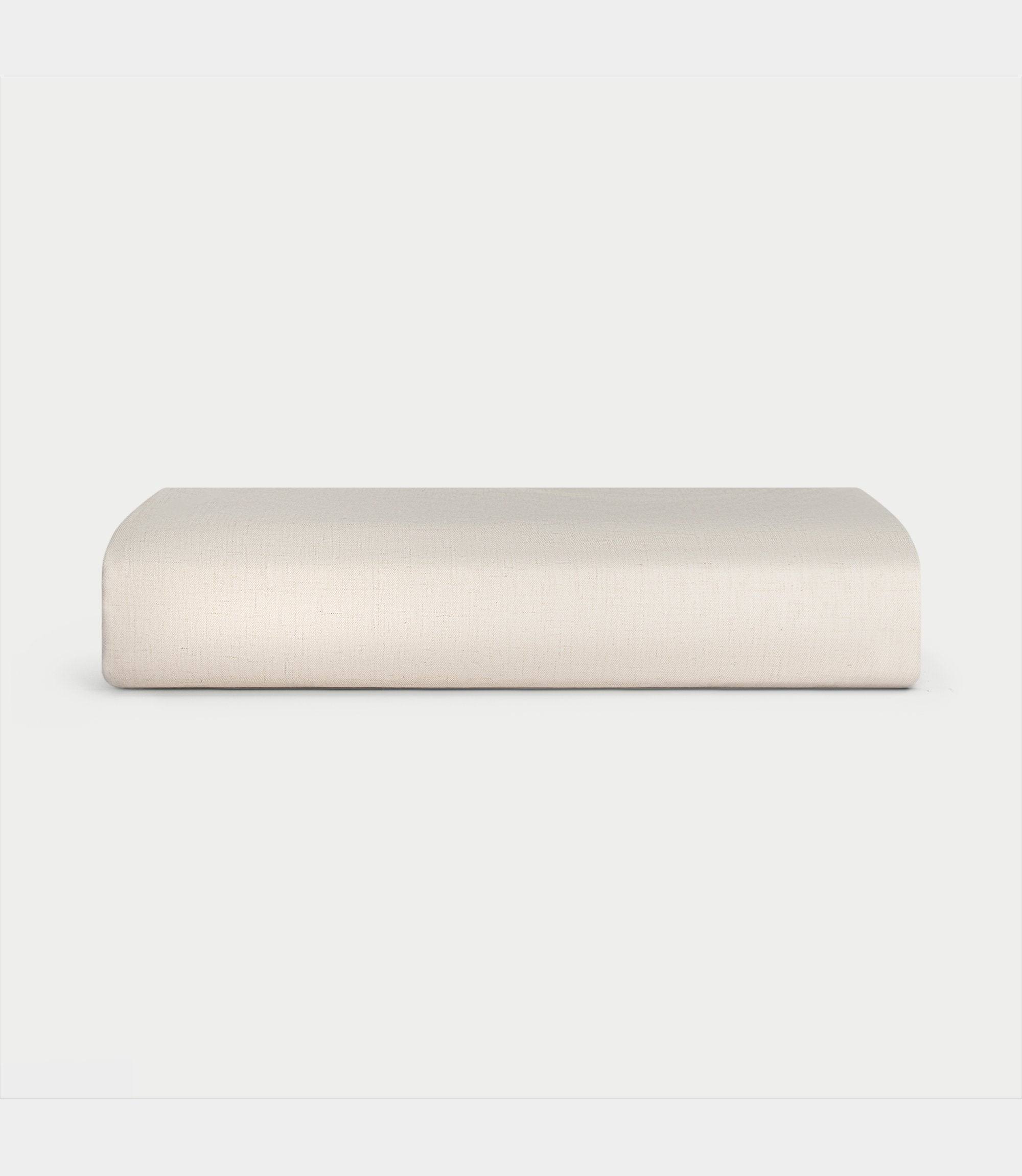 Cozy Earth Linen Fitted Sheet, Crib - Natural