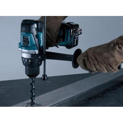 Makita – Perceuse à percussion 18V LXT avec 2 batteries 3.0Ah – Moteur Brushless – Couple élevé pour perçage béton – Coffret MAKPAC — vue 6