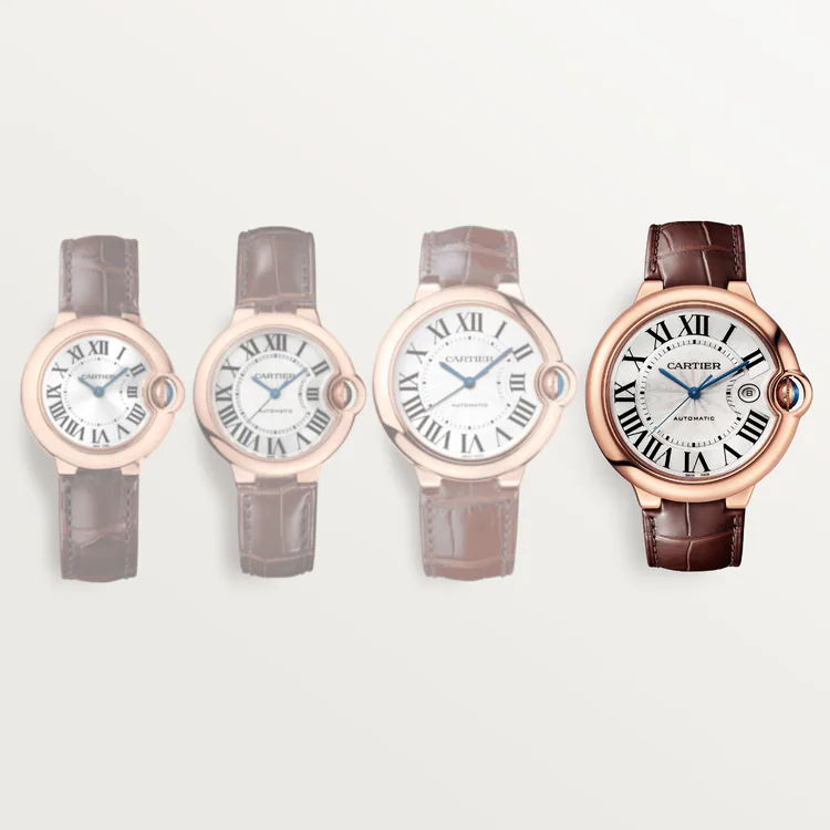 [Super Clone]BALLON BLEU Rose Gold 42mm