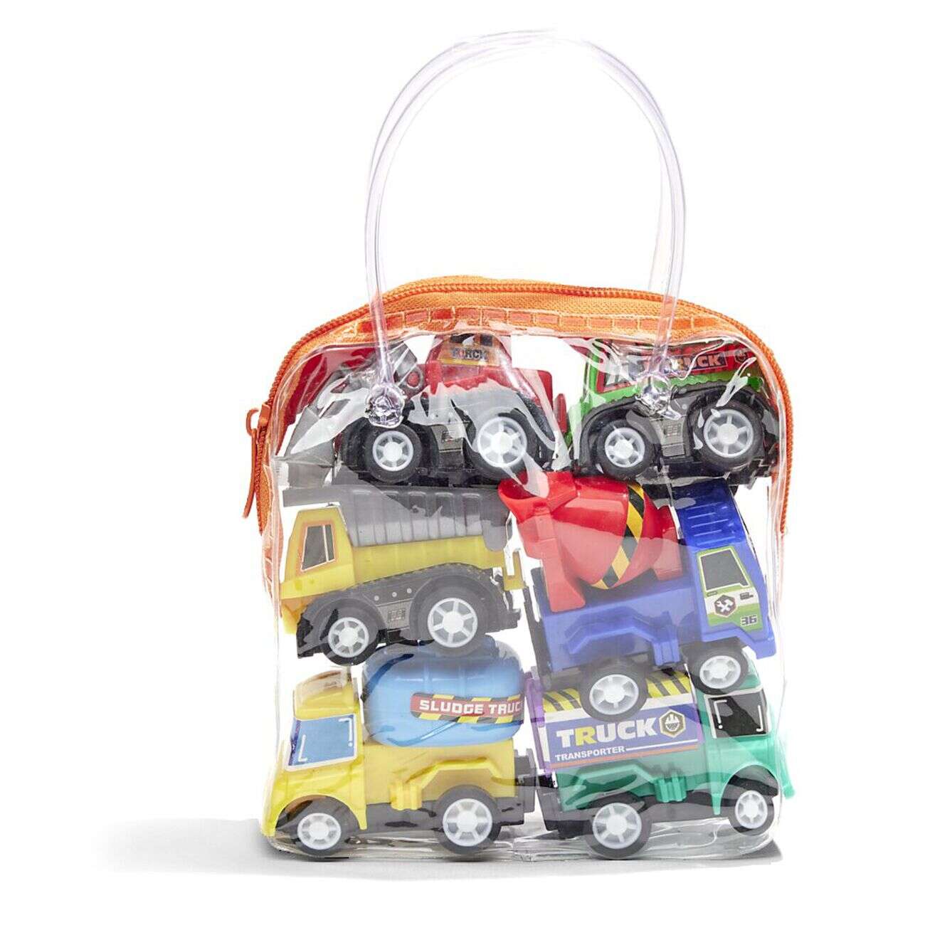 Lot de 6 jouets véhicules de chantier