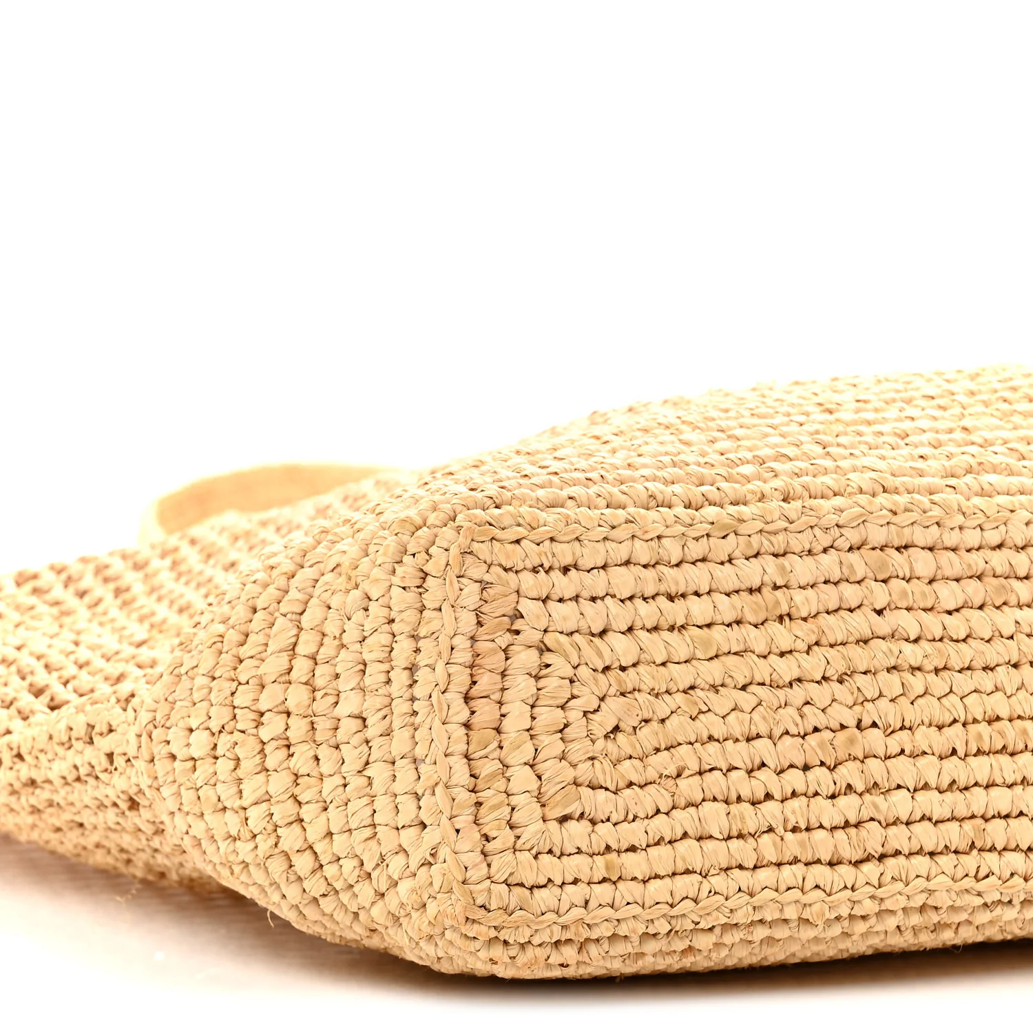 Raffia Icare Shopping Tote Natural