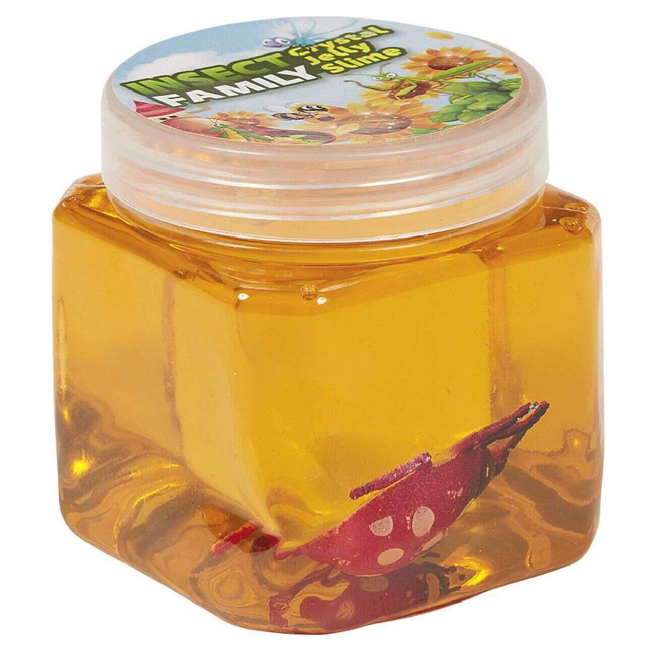 Figurine dans un pot de gélatine