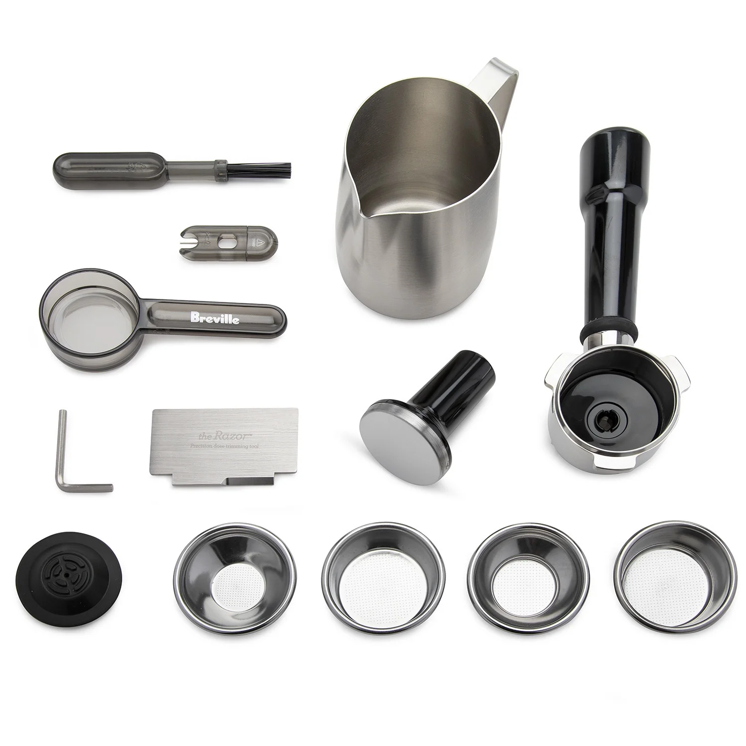 BES870XL the Barista Express Coffee machine with cappuccinatore 15 bar stainless steel - Image 3