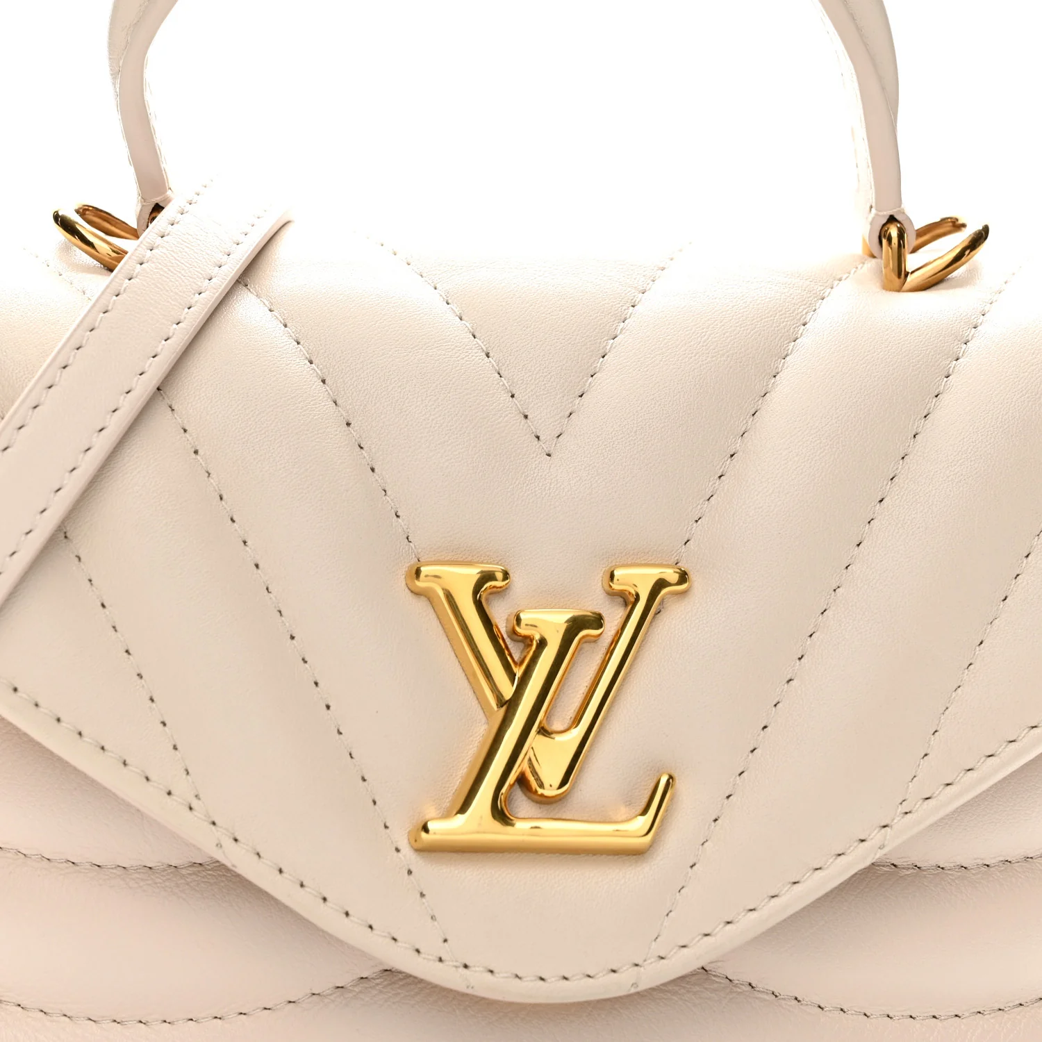 Calfskin Hold Me New Wave Ivory