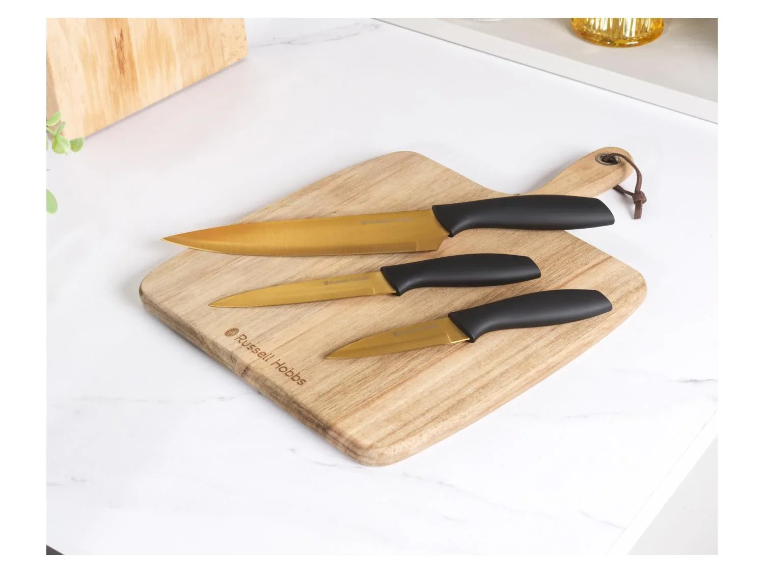 Russell Hobbs Set de 3 couteaux de cuisine