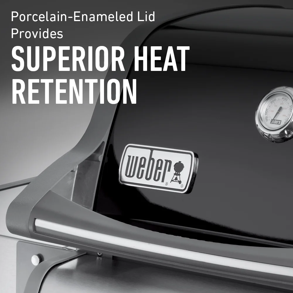 Spirit E-330 Lp Gas Grill Black - Image 4