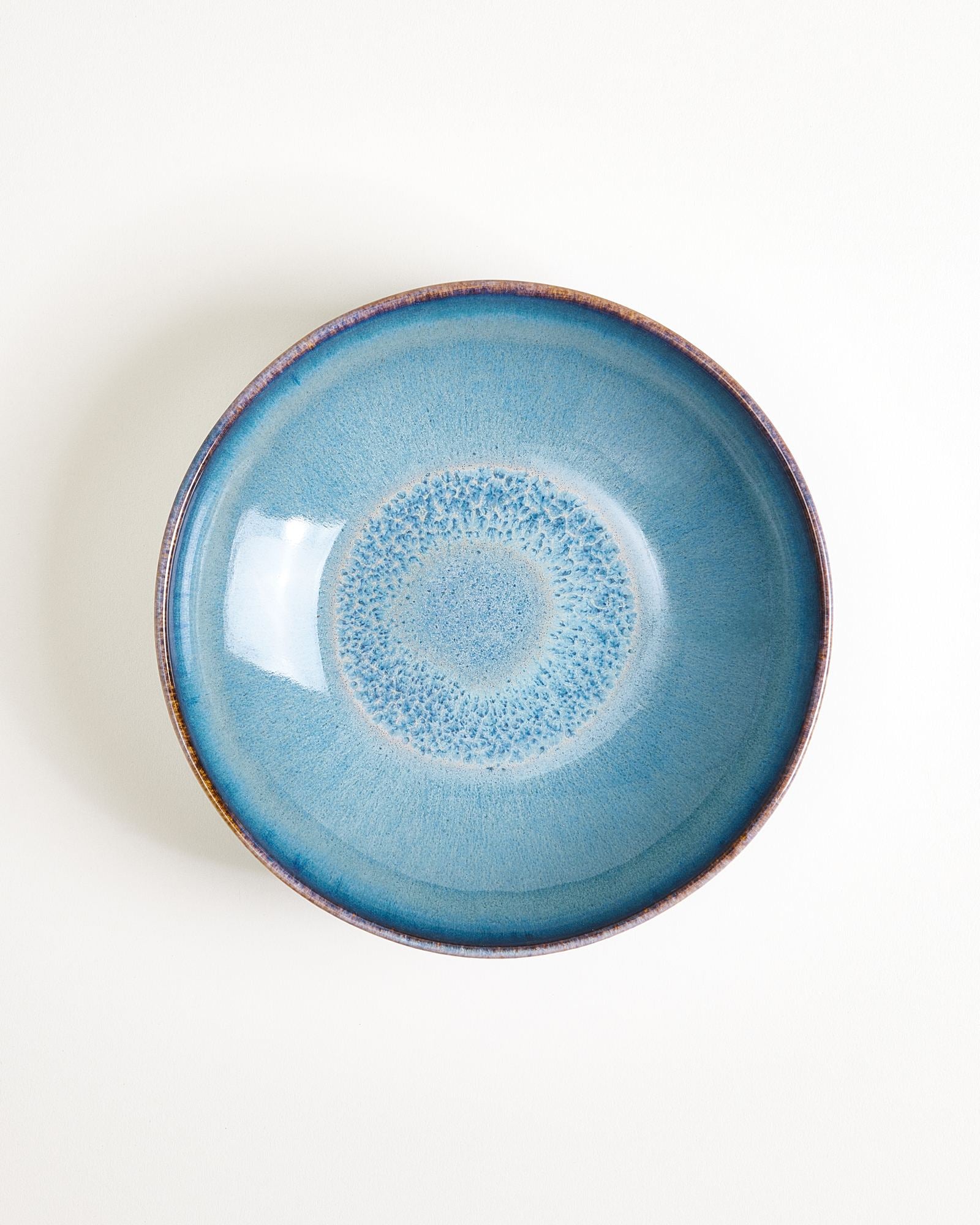 MADEIRA - PASTA PLATE CLASSIC GREEN-BLUE