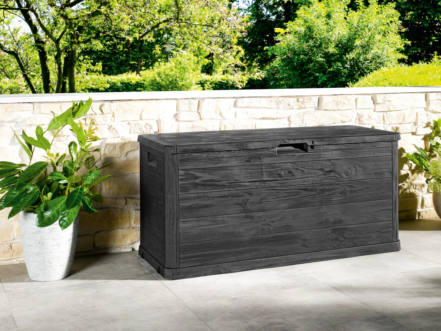 LIVARNO home Coffre de jardin, 270 L