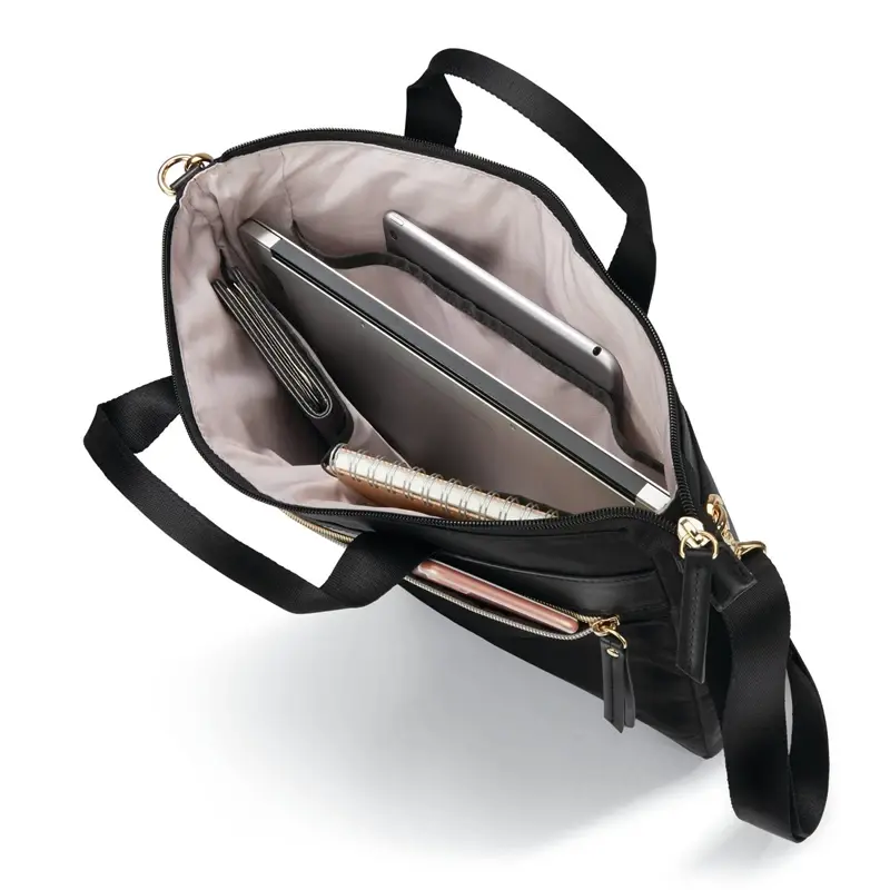 Black Mobile Solution Convertible Slim Brief Business Bags | 8354-EARUN - SAMSONITE OUTLET