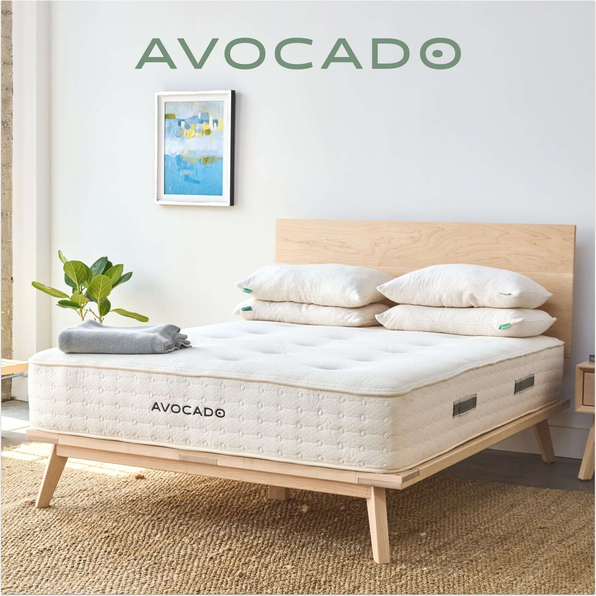 Avocado Organic 11' Medium Hybrid Mattress