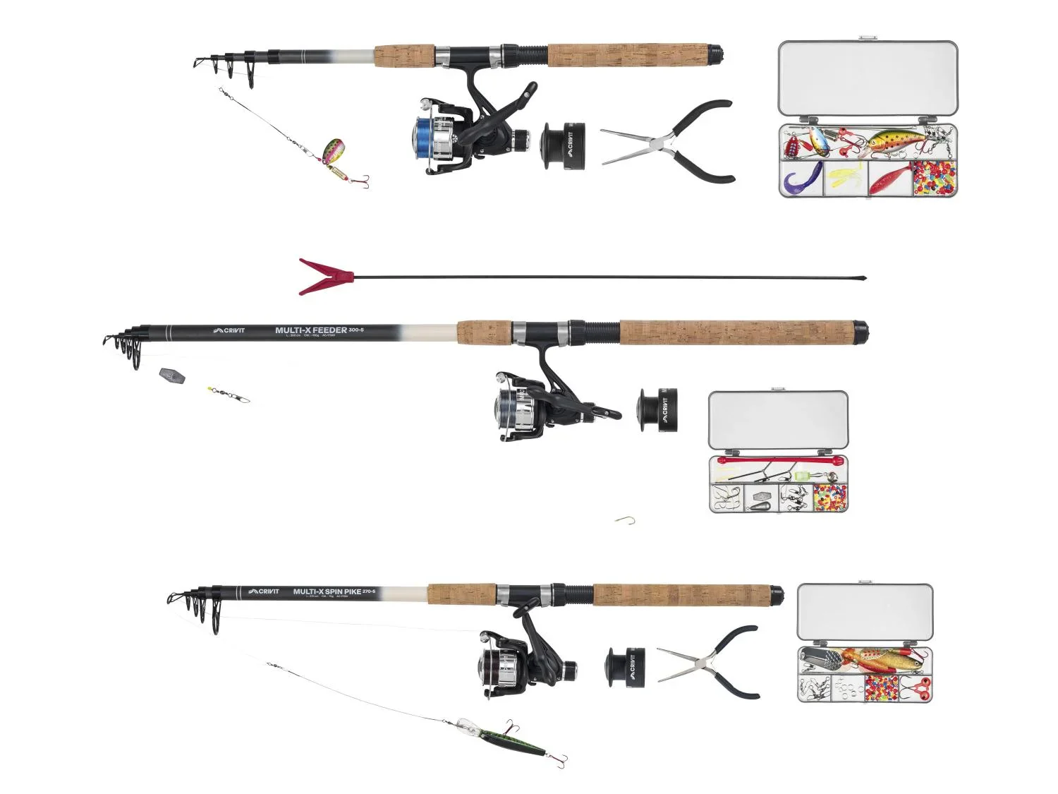 CRIVIT Set de pche