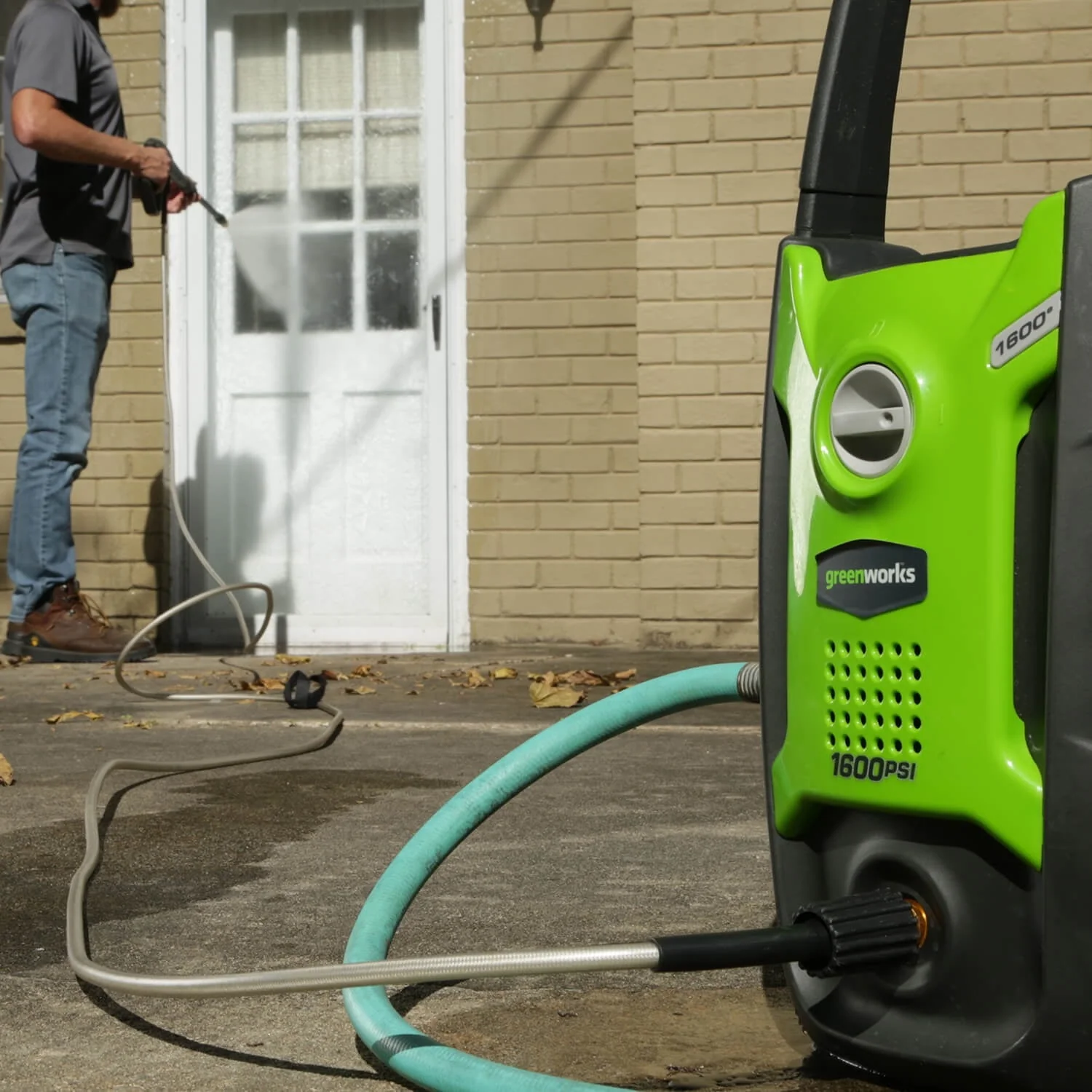 Discontinued - Greenworks 1600 - PSI 13 Amp 1.2 - GPM Corded Electric Pressure Washer, 5100102