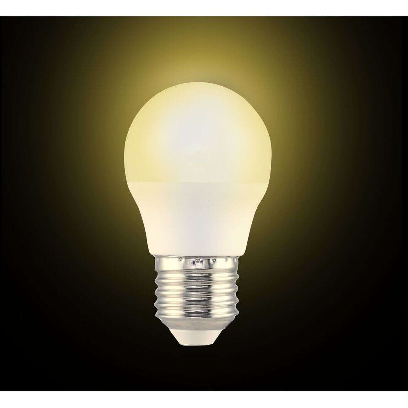 Ampoule LED E27 G45 blanc chaud 4,9W=40W 470lms classe F