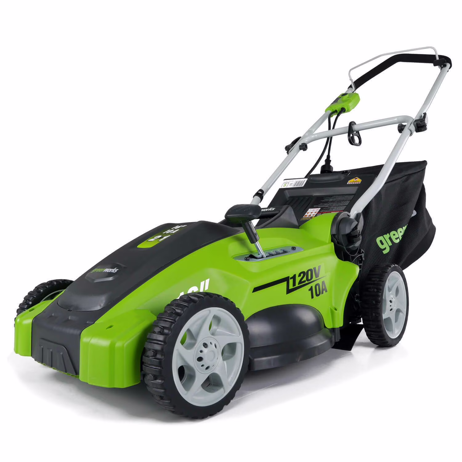 16" Corded Electric 10 Amp Walk-Behind Push Lawn Mower 25142