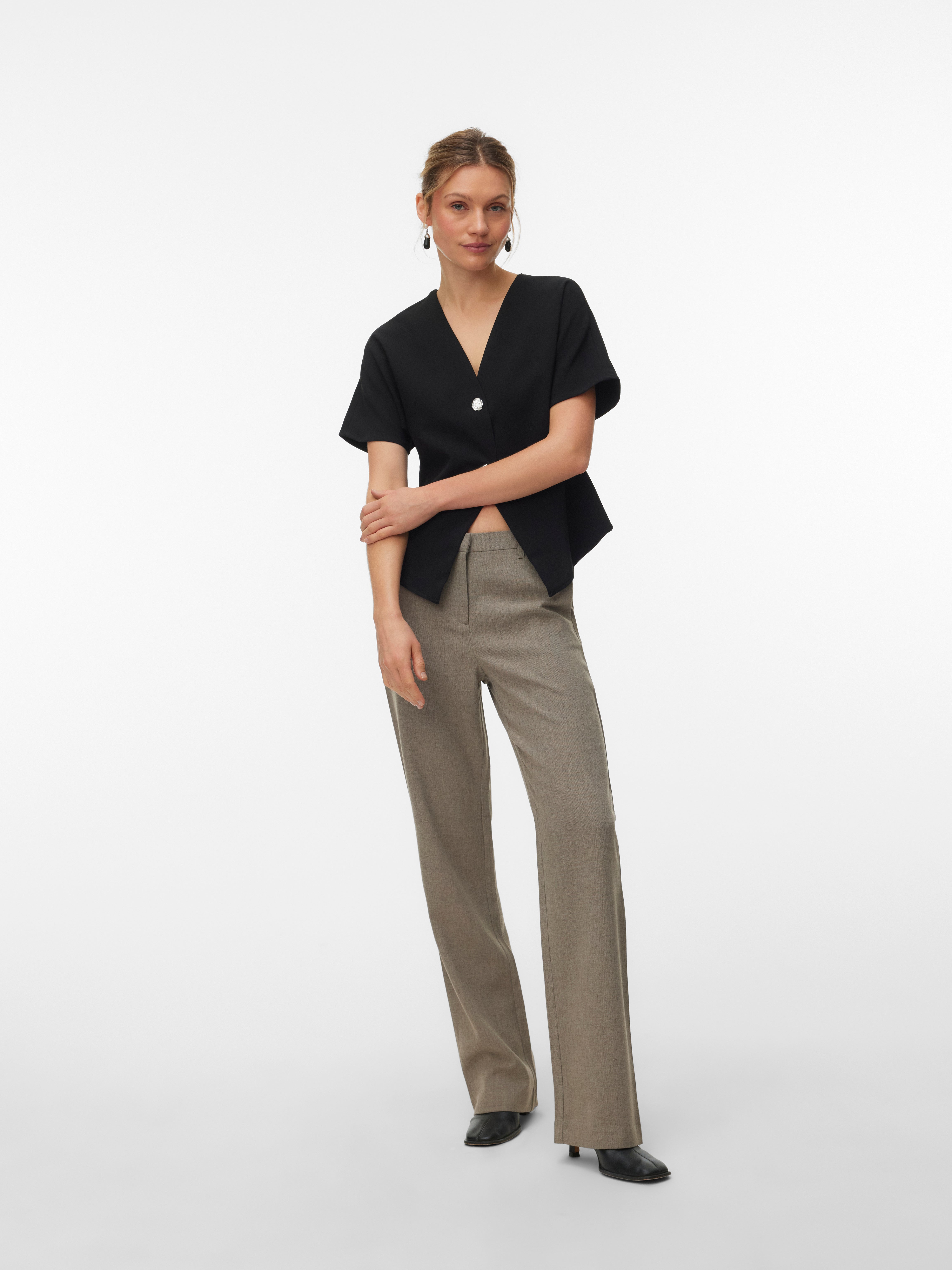 VERO MODA® VMZAMIRA Mid waist Trousers