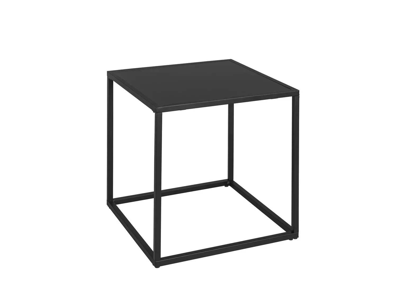 LIVARNO home Set de 2 tables d'appoint San Diego, noir
