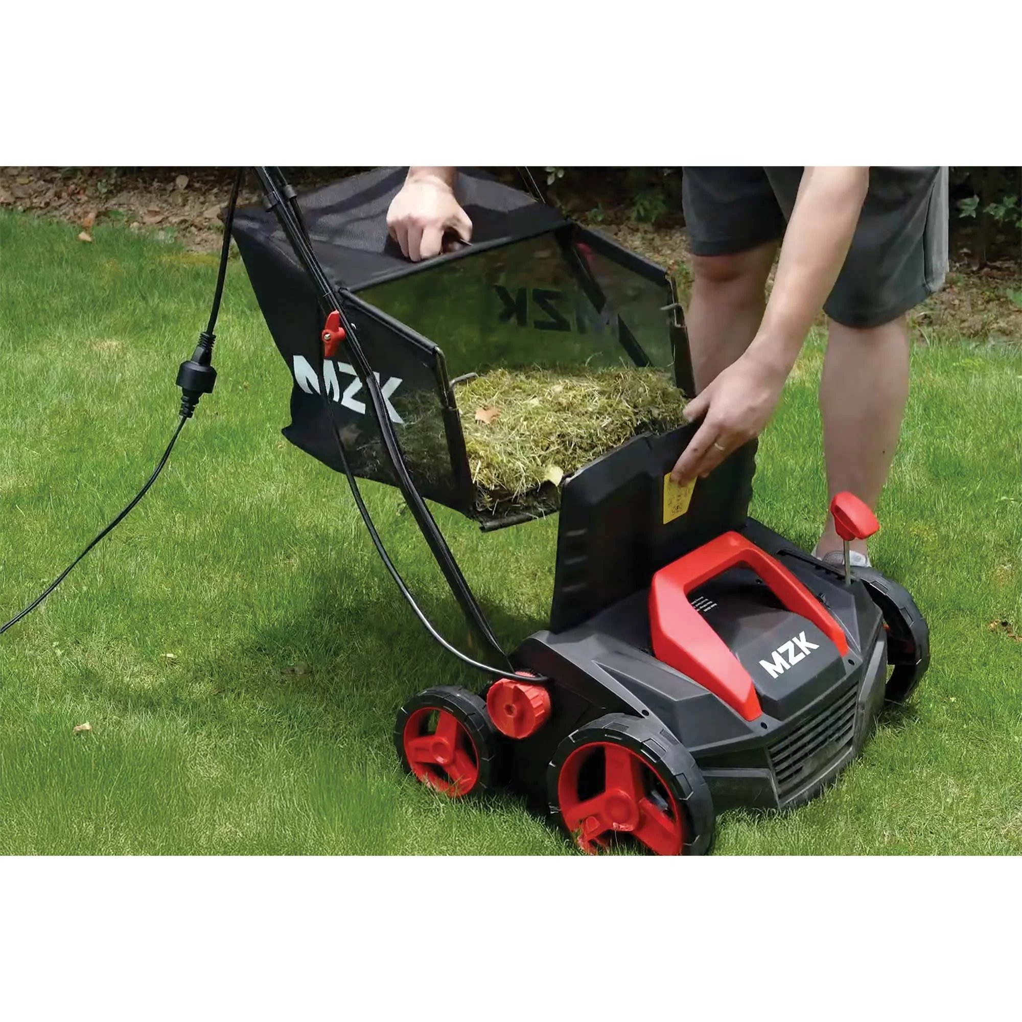 Electric Dethatcher Scarifier, Powerful Lawn Rake for Healthy Grass Growth - Image 5