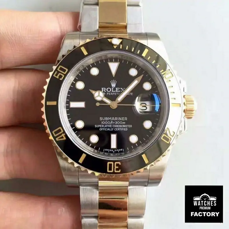 Rolex Submariner Date 116613LN Noob Factory V8 Black Dial