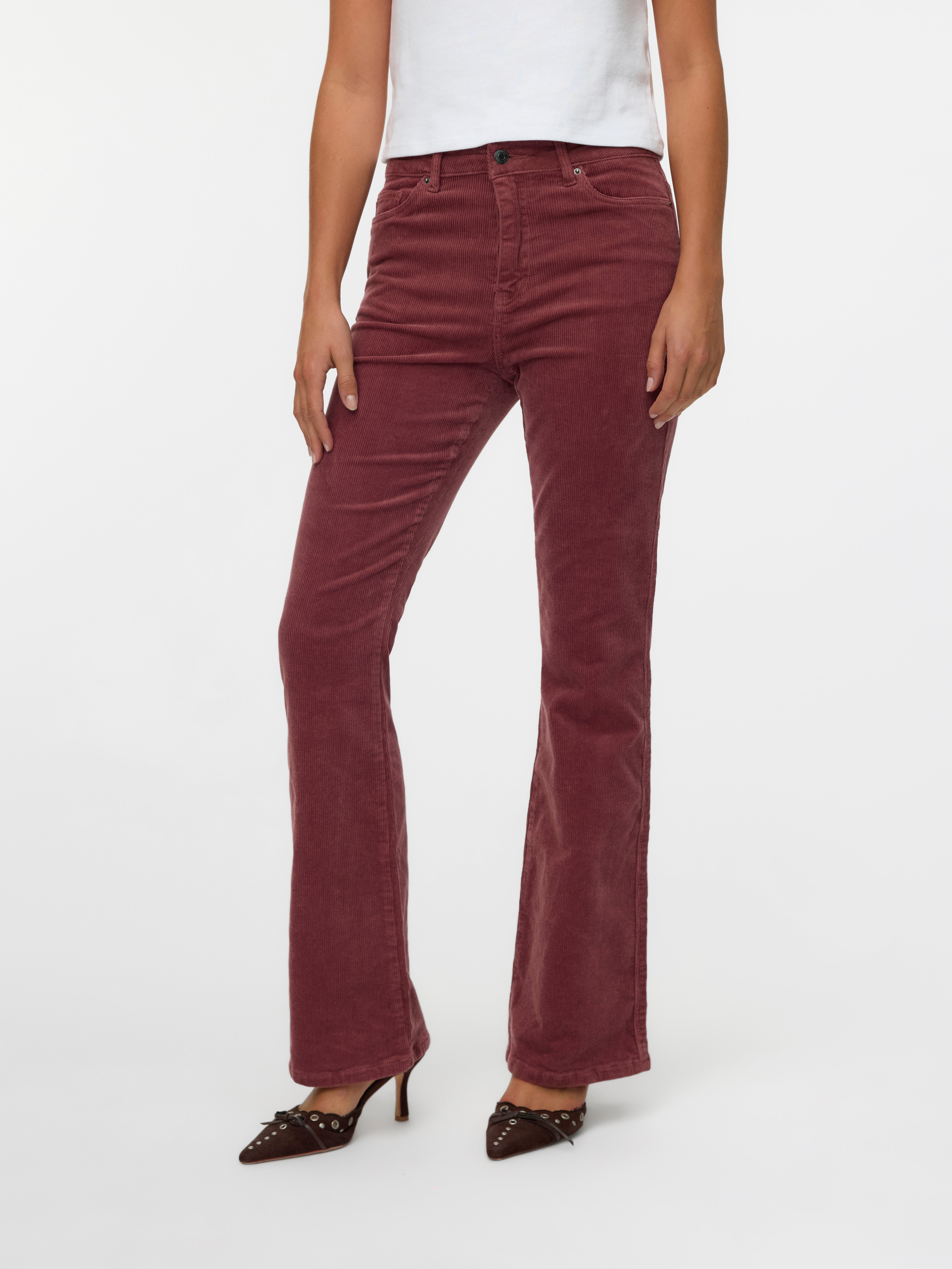 VERO MODA® VMSIGA High rise Corduroy Trousers