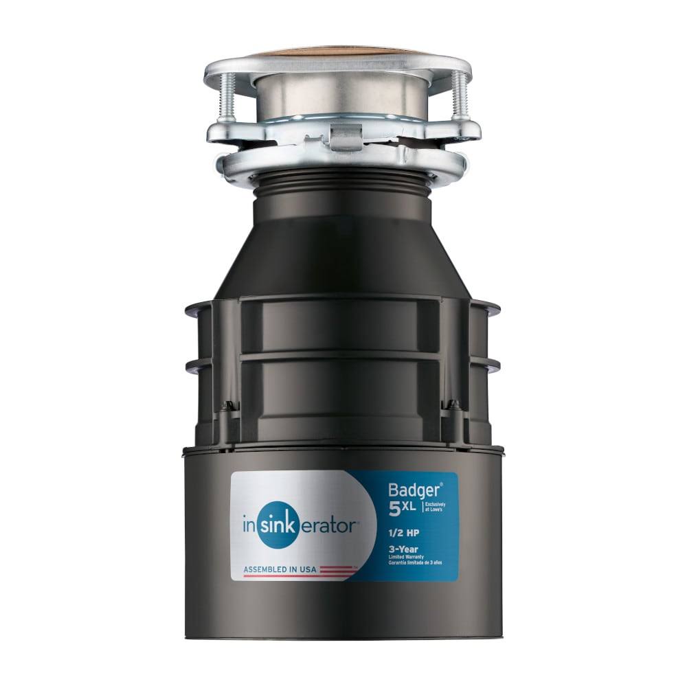 Insinkerator Badger 5XL Corded 1/2-HP Continuous Feed Garbage Disposal