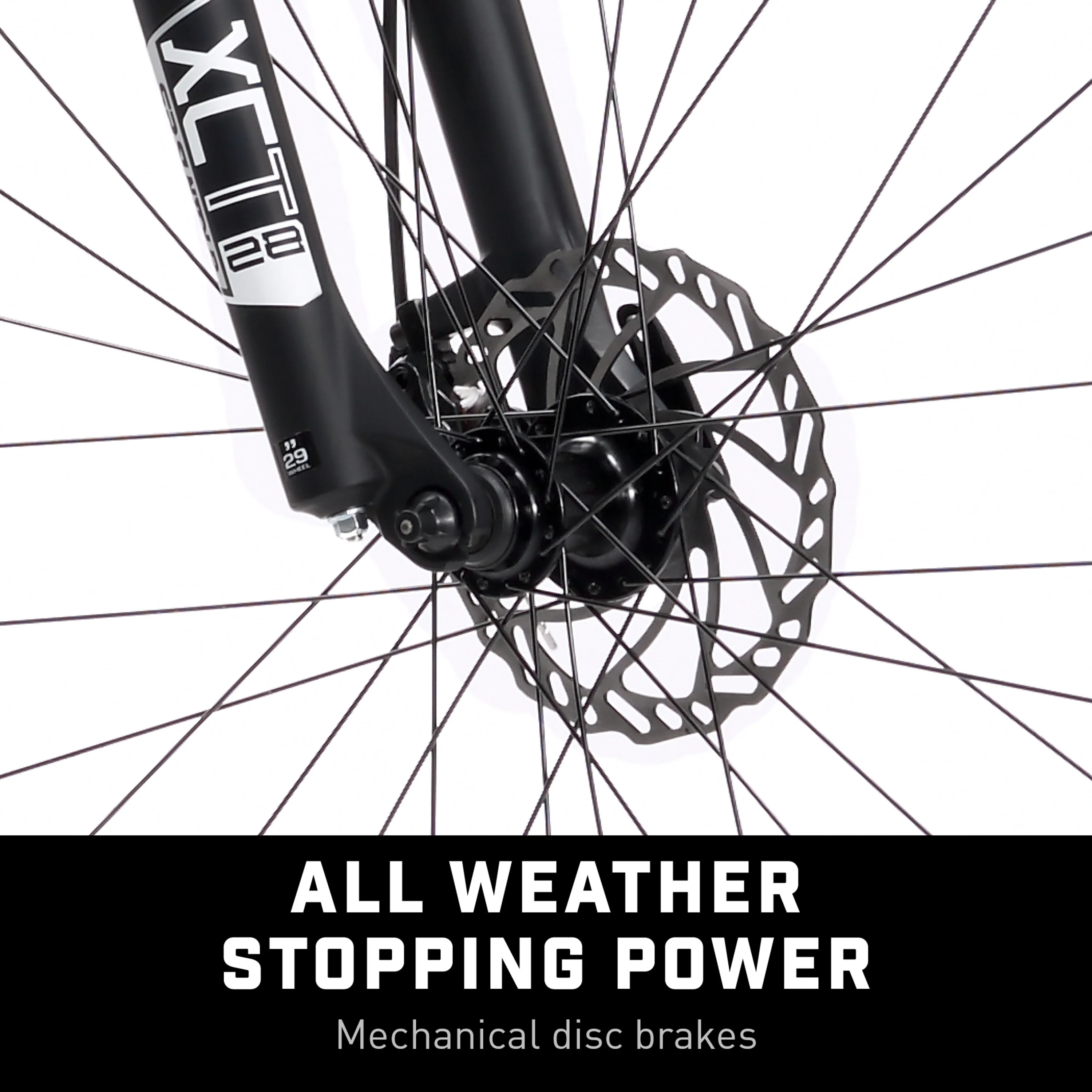XR Pro Men's Mountain Bicycle, 29 inch Wheels, 24 Speeds, Black Image 4