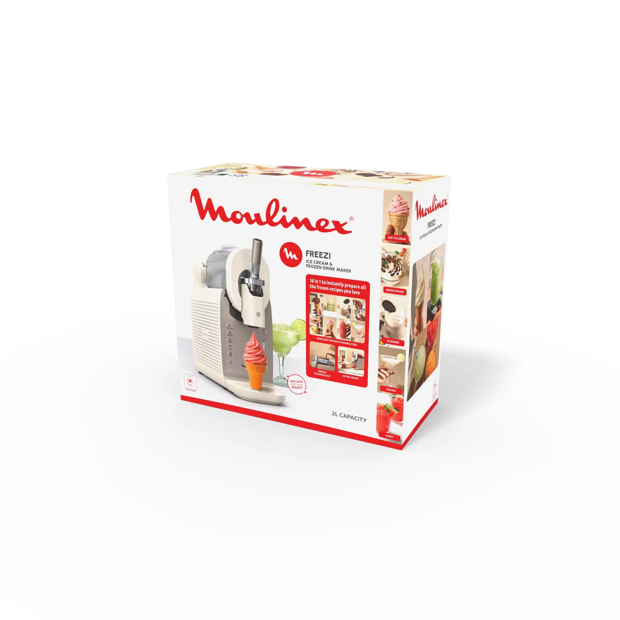 Moulinex Ijsmachine Freezi 16-in-1 MJ803AF0