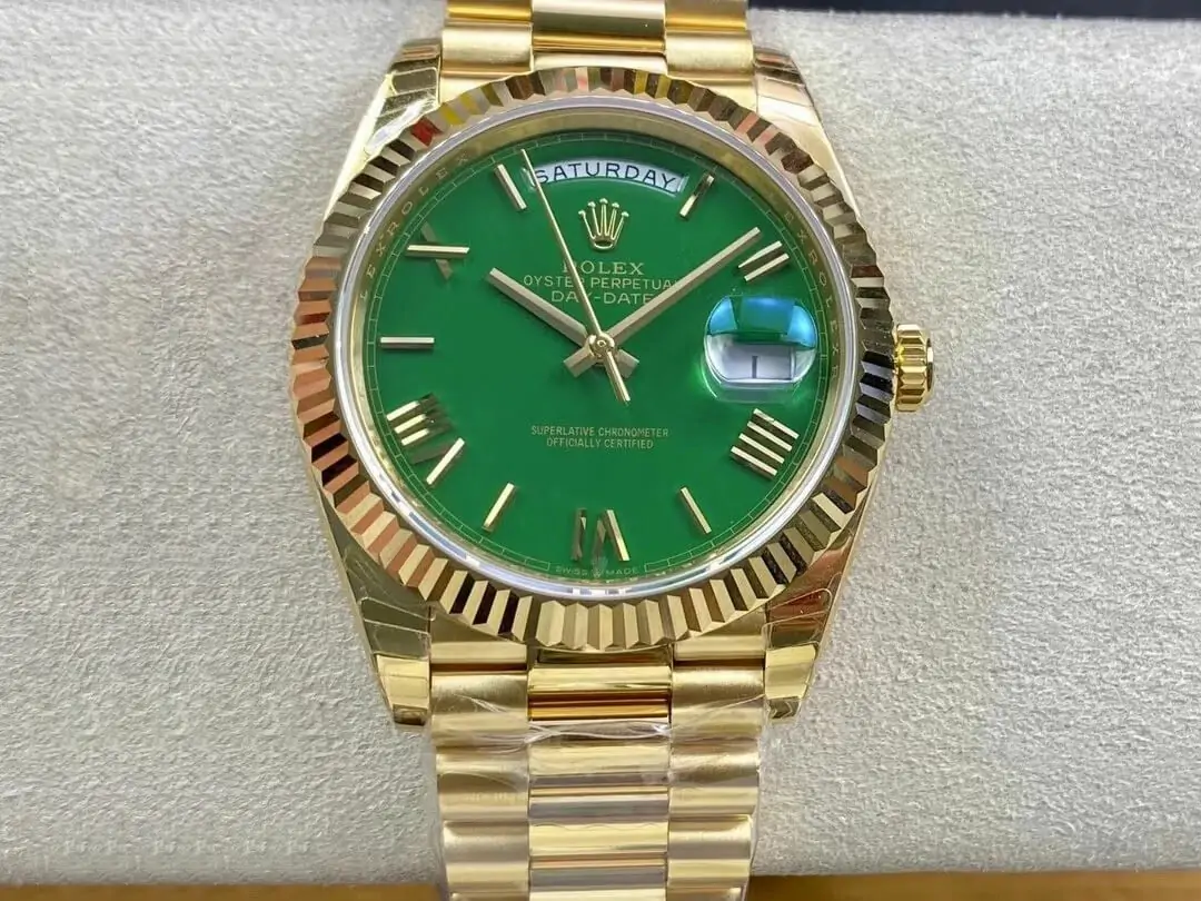 Rolex Day Date M228238-0061 EW Factory Gold Stainless Steel Strap