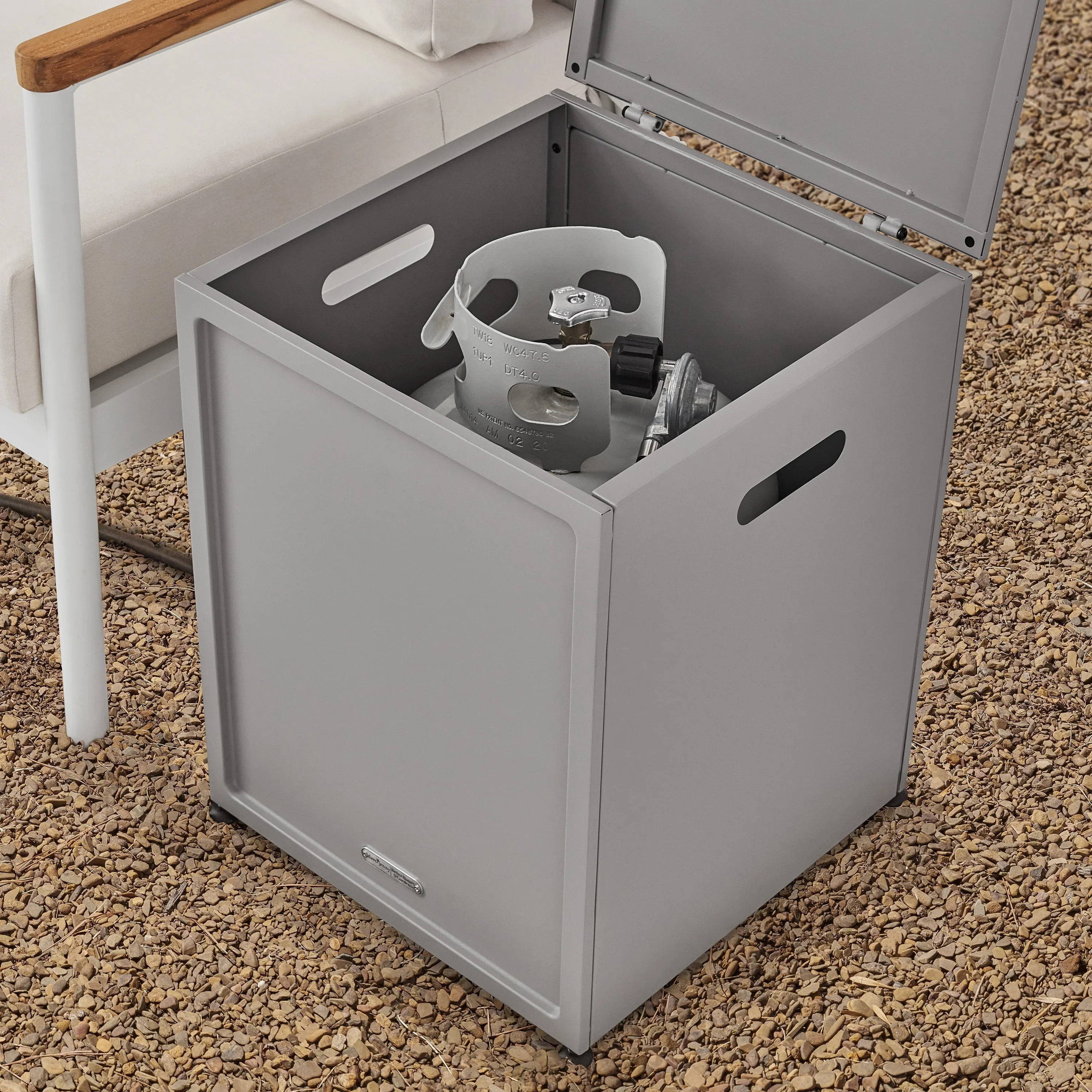 Better Homes & Gardens 36 65,000 BTU Propane Fire Pit with Tank Hideaway by Dave & Jenny Marrs
